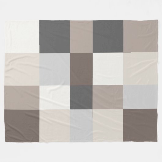 Elegant Colour Harmony Modern Stijlvol design Fleece Deken (Voorkant (Horizontaal))