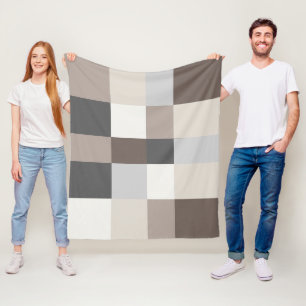 Elegant Colour Harmony Modern Stijlvol design Fleece Deken