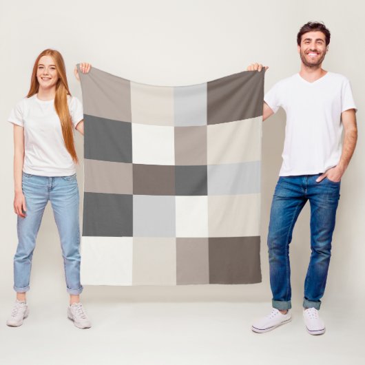 Elegant Colour Harmony Modern Stijlvol design Fleece Deken (In situ)