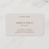 Elegant Colour Harmony Professional Moderne Sjablo Visitekaartje (Achterkant)