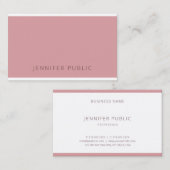 Elegant Colour Harmony Simple Design Sjabloon Chic Visitekaartje (Voorkant / Achterkant)