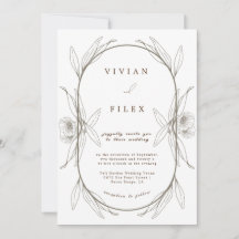 Elegant Comfort Light Green Floral Capsul Wedding