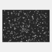 Elegant confetti polka dot patter inpakpapier vel (Voorkant 3)