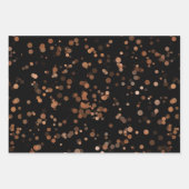 Elegant confetti polka dot patter inpakpapier vel (Voorkant)