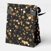 Elegant confetti tegelpatroon bedankdoosjes (Achterkant)