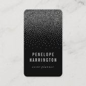 Elegant Confetti Visitekaartje (Voorkant)