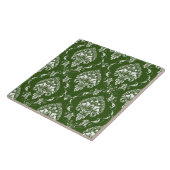 Elegant contrast klassiek patroon Victoriaans groe Tegeltje (Zijkant)