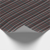 ELEGANT CONTROLEERDE ZWARTE WITTE ROOD CADEAUPAPIER (Hoek)