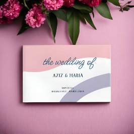 Elegant Cool Groovy Gastenboek Een Tijdloos Mement