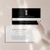 Elegant Copper Pineapple Appointle Kaarten Afsprakenkaartje