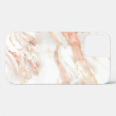 Elegant Copper Roos Gold Marble Case-Mate iPhone Case (Achterkant (horizontaal))