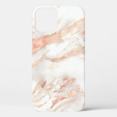 Elegant Copper Roos Gold Marble Case-Mate iPhone Case (Achterkant)