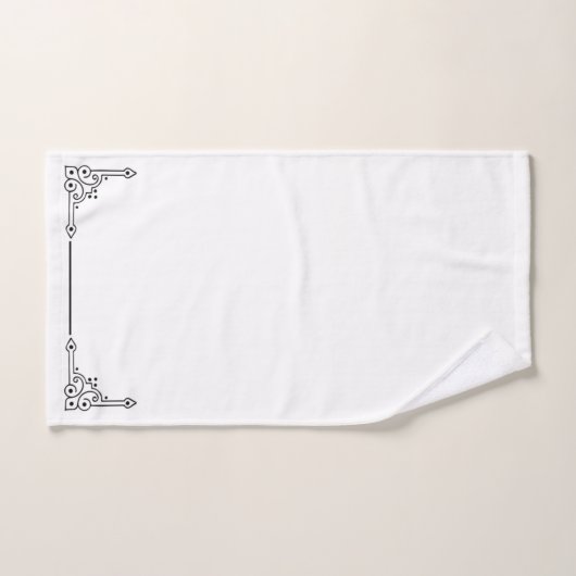 Elegant Corners Bad Handdoek (Handdoek)