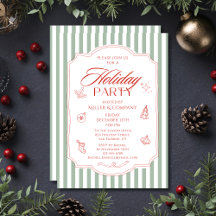 Elegant Corporate Christmas Company Holiday Party