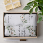Elegant Corporate Christmas Wrapping Paper Tissuepapier (Geschenk)