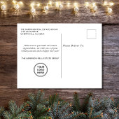 Elegant Corporate Joy Waterverf Feestdagenkaart