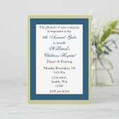 Elegant Corporate Party Invitation Kaart (Staand voorkant)