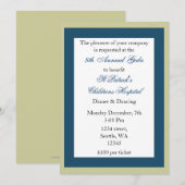 Elegant Corporate Party Invitation Kaart (Voorkant / Achterkant)