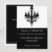 Elegant Corporate Party Invitation Kaart (Voorkant / Achterkant)