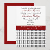 Elegant Corporate Party Invitation Kaart (Voorkant / Achterkant)