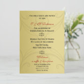 Elegant Corporate Party Invitation Kaart (Staand voorkant)