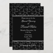 Elegant Corporate Party Invitation Kaart (Voorkant / Achterkant)
