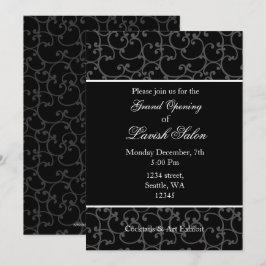 Elegant Corporate Party Invitation Kaart