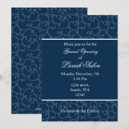 Elegant Corporate Party Invitation Kaart