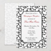 Elegant Corporate Party Invitation Kaart (Voorkant / Achterkant)