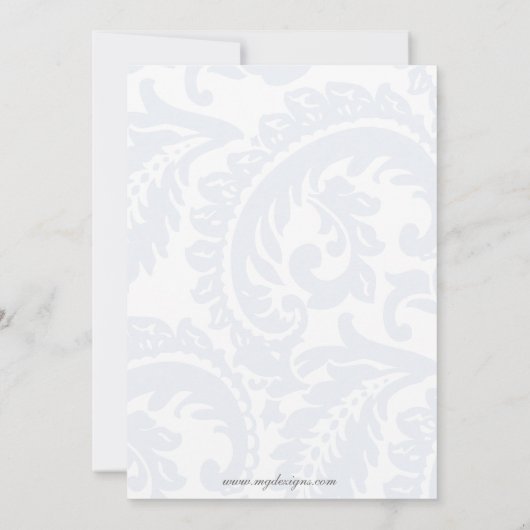 Elegant Corporate Party Invitation Kaart (Achterkant)