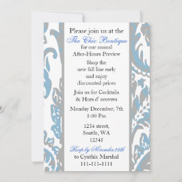 Elegant Corporate Party Invitation Kaart