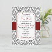 Elegant Corporate Party Invitation Kaart (Staand voorkant)