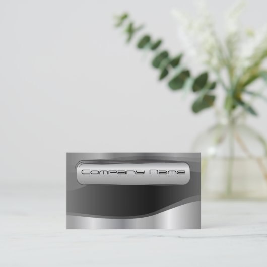 Elegant Corporate Visitekaartje (Staand voorkant)