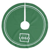 Elegant Corporate voor zakelijke Logo Kerstboom Rok (Voorkant)