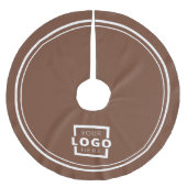 Elegant Corporate voor zakelijke Logo Kerstboom Rok (Voorkant)