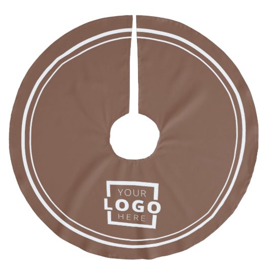 Elegant Corporate voor zakelijke Logo Kerstboom Rok (Voorkant)