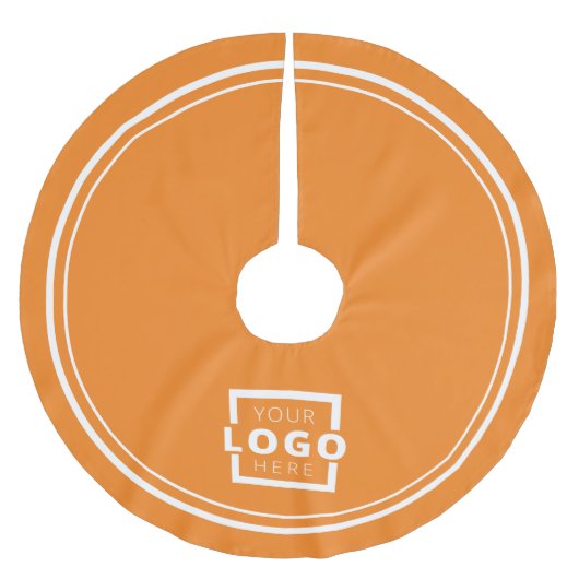 Elegant Corporate voor zakelijke Logo Kerstboom Rok (Voorkant)