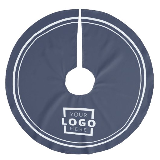 Elegant Corporate voor zakelijke Logo Kerstboom Rok (Voorkant)