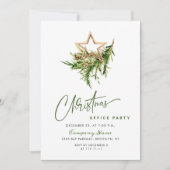 Elegant Corporatief KERSTFEEST Kaart (Voorkant)