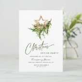 Elegant Corporatief KERSTFEEST Kaart (Staand voorkant)