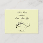 Elegant Cosmetology Visitekaartjes (Achterkant)