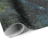Elegant Cosmos Galaxy Waterverf Fine Art Cadeaupapier (Rol Hoek)