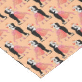 Elegant Couple Dance Retro Ballroom Tafelkleed (Gekanteld)