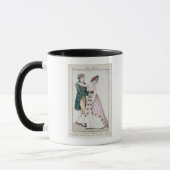 Elegant Couple Dansend the Waltz Mok (Links)