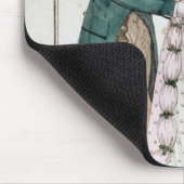 Elegant Couple Dansend the Waltz Muismat (Hoek)