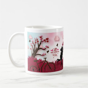 Elegant Couple Lover Valentijnsdag Coffee Mok