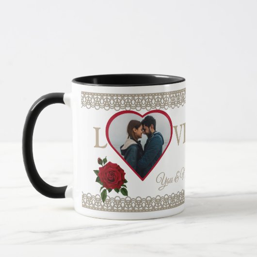 Elegant Couples Mug Mok (Links)
