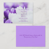 Elegant Coupon Visitekaartje (Voorkant / Achterkant)