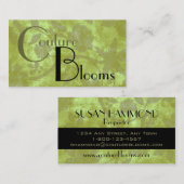 Elegant Couture Floral Visitekaartje (Voorkant / Achterkant)