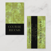 Elegant Couture Florist Visitekaartje (Voorkant / Achterkant)